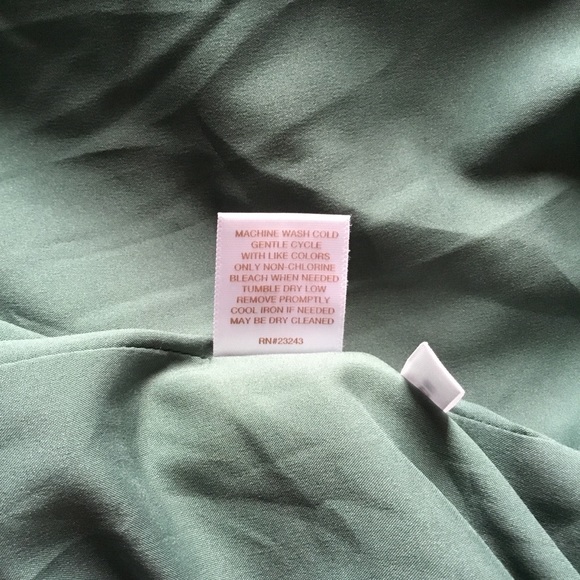 Eva Mendes Green Dress Coat Size Large - Picture 5 of 7